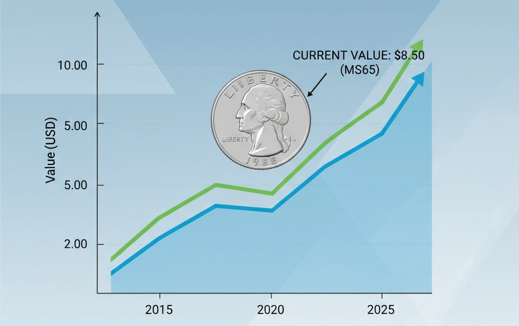Is the 1988 Quarter Worth More Than 25 Cents?